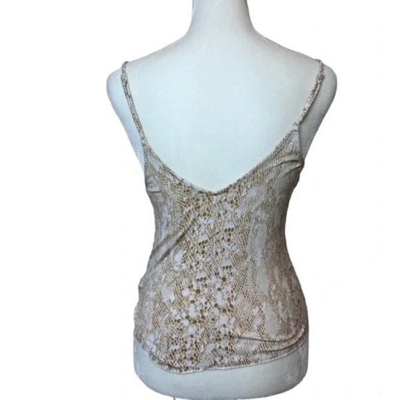 FREE PEOPLE drapey Python cami TOP - Picture 6 of 6